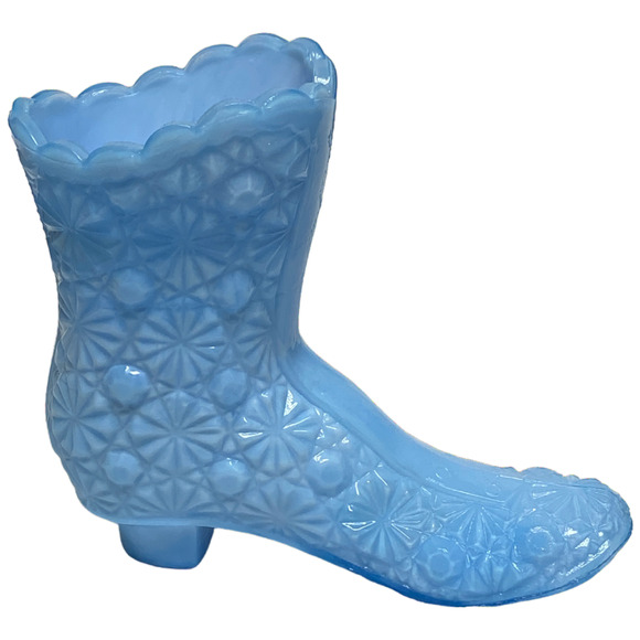 Daisy Button High Top Boot Shoe Boyd Glass 1998 Alpine Blue - Picture 16 of 16